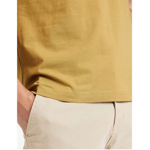 Camiseta de Manga Corta para Hombre, 100% Algodón, Corte Holgado, Estilo Deportivo Informal, Cuello Redondo, para Verano - Product Image 3