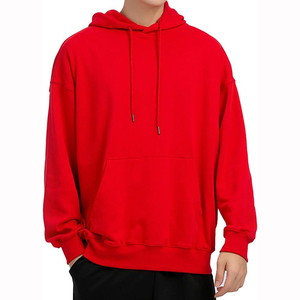 Custom Logo French Terry Thick Heavyweight Oversized Hoodie for Men Drop Shoulder 500 460 400 Gsm <b>Sweatshirt</b> Winter Embroidered - Product Image 2