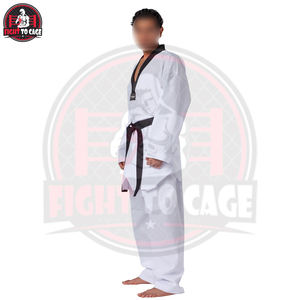Uniforme de Taekwondo de una sola pieza en color sólido, el más nuevo en tallas grandes, el más vendido, crea tu propio traje de Taekwondo - Product Image 3