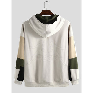 Nouveau stock : Sweat à capuche pour homme en coton élégant, coupe confortable et tissu doux de base. - Product Image 2