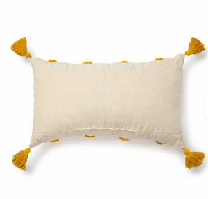 High quality Boho Tufted Cushion <b>Cover</b> Handmade 100% Cotton Diamond Pattern Decorative <b>Throw</b> Pillow with Zipper Closure - Product Image 5