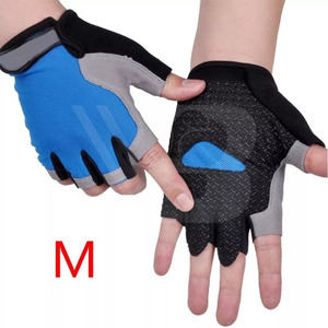 Gants de cyclisme demi-doigts en gros, écologiques, antidérapants, respirants, en néoprène, personnalisables pour la course, chauds pour l'hiver et le vélo - Product Image 3