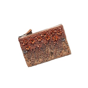 Elegant <b>Seed</b> Beads Coin Pouch Handmade Money Purse Wallet Traditional <b>Seed</b> Bead Coin Purse Handmade Ethnic Pouch Bag - Product Image 3