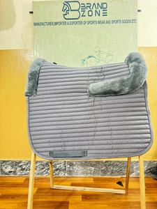 BRAND ZONE 25mm Thick Dressage Saddle Pad Memory Foam Padding Breathable Mesh Lining Cotton <b>Equestrian</b> Tack Low MOQ - Product Image 1