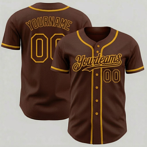 Camiseta de Béisbol con Estilo Vintage y Degradado, para Equipos, Venta al Por Mayor, Secado Rápido, Impresión Térmica, Camiseta Deportiva de Béisbol - Product Image 3