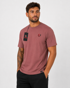 เสื้อยืดแขนสั้นสีพื้นทรงหลวม คอกลม ผ้าฝ้ายเจอร์ซีย์ 100% สำหรับผู้ชาย ยี่ห้อ Fly Humble สวมใส่สบาย ราคาถูก รับสั่งทำ - Product Image 3