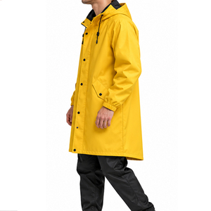 Chaqueta Impermeable con Capucha OEM ODM para Trabajo al Aire Libre, Ropa de Trabajo, Proveedor de Ropa de Trabajo, Servicio Directo de Fábrica OEM ODM, Corte Unisex - Product Image 1
