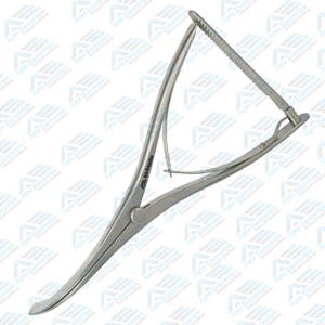 Écarteur Inge Lamina de 11 pouces à lames concaves dentelées, micro-pointe de 1 mm, instrument chirurgical orthopédique, instruments de neurochirurgie - Product Image 4