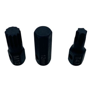 Juego de 25 Puntas de Atornillar Hexagonales de 3/8"(35mm) con Adaptador de 1/2" - Product Image 3