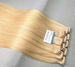 Proveedor de extensiones de cabello humano natural 100% cinta para extensiones de cabello en venta al por mayor extensión de cabello de cinta de doble estirado virgen recta - Product Image 3
