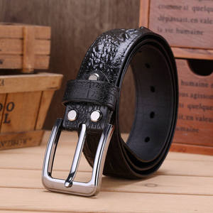 Ceinture en cuir pleine fleur pour homme, formelle et décontractée, fabrication directe d'usine, ceinture en cuir personnalisée fabriquée au Pakistan - Product Image 3