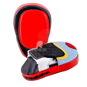 Premium Focus Mitts Durable PU Leather Curved Punch Pads with Comfortable Grip for Adult Training - Product Image 5