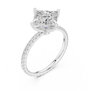 Anillos de Boda Clásicos Aries Jewel, Oro Sólido de 14K, Diamante Cultivado en Laboratorio IGI de Corte Princesa de 2.5 CT, Regalo de Aniversario - Product Image 6