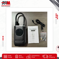Compresseur d'air compact haute pression avec écran LCD, gonfleur métallique, pompe à air 12V, arrêt automatique, lumière d'urgence, mini gonfleur électrique pour pneus