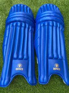 STITCH LAB Lightweight PU Cricket Batting Pads Leg Guards Adjustable Multi-Colour Knee Pads 13-16mm Thick Ambidextrous Buckle - Product Image 4
