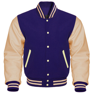 Wool Varsity Jacket Varsity Letterman Jacket Embroidered Wool <b>Men</b> Pure Sheep Wool University Letterman Jackets - Product Image 1