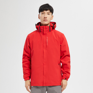 Vente en gros de coupe-vent unisexe personnalisé, imperméable, réfléchissant, épais, doux, en Taslon, à capuche, respirant, avec impression sérigraphique - Product Image 4