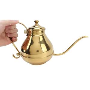 Tetera Árabe de Latón Antigua Hecha a Mano para Coleccionistas y Ceremonias Culturales, Atractiva para Importadores y Distribuidores - Product Image 2