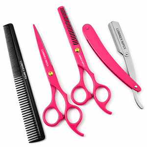 Navaja de Afeitar Recta Vintage Luminex Impex con Mango de Concha de Abulón y Acero al Carbono, Lista para Usar en Barberías y Salones - Product Image 5