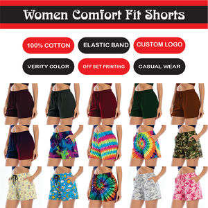 Shorts de Moda para Mujer, Corte Regular, Estilo Casual, Cintura Elástica, Tela Ligera y Transpirable para Verano, Cómodos - Product Image 6