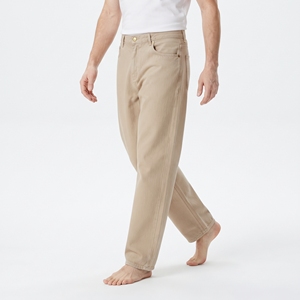 Pantalones vaqueros para niños, estilo casual, corte holgado, cintura media, con bolsillos laterales, ropa urbana para niños - Product Image 4