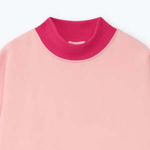 Sweat-shirt vintage à col montant pour femme, imprimé logo sur le devant, en toile écologique, grande taille, anti-boulochage, respirant, pour l'hiver - Product Image 5