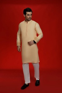 Shalwar Kameez Tradicional de Algodón para Hombre, Tejido Transpirable y Cómodo para Oficina y Uso Diario - Product Image 2