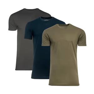 T-shirt manches longues pour hommes, t-shirts jaunes clair, vente en gros, fabricant - Product Image 6