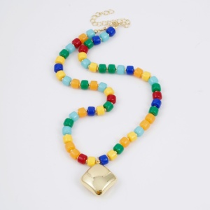 Collares de Cuentas de Resina Hechos a Mano Personalizados de Craft Valley al por Mayor con Diseño de Ángel Grabado para Bodas, Logotipo Personalizado y MOQ de 25 - Product Image 2