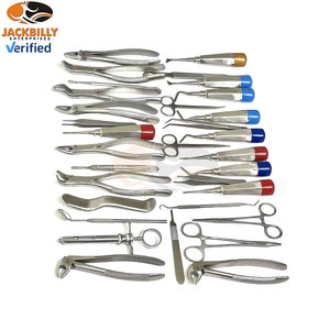 Kit de Herramientas con Extractores, Portaagujas, Tijeras, Juego de 82 Piezas, Juego de Pinzas de Extracción Dental Alemanas de Primera Calidad - Product Image 3