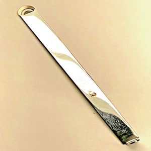 Cuchilla de Repuesto Recta para Cincel de Colección Ósea Jamso Industries, Instrumento Quirúrgico Ortopédico de Acero Inoxidable con Certificación CE - Product Image 1