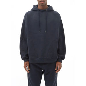 Sudadera Casual Oversize de Felpa Francesa para Hombre y Mujer, Sudadera con Capucha Térmica de Invierno, Logotipo Personalizable, 100% Algodón - Product Image 1