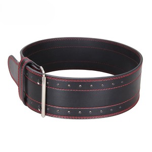 Ceinture de musculation en cuir GAF Fitness personnalisée avec boucle de fermeture pour la musculation - Ceinture de musculation légère et résistante - Product Image 1