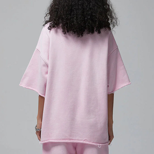 OEM Premium Quality Wholesale Printing Blank Acid Wash Blank <b>T</b> shirt Vintage Style Heavyweight Cotton Oversized Women's - Product Image 4