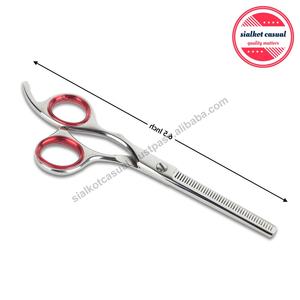 Tijeras de adelgazamiento dental para mascotas, cuidado de mascotas, limpieza y aseo de acero inoxidable, 6,5 pulgadas, 42 - Product Image 2