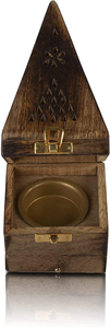 Brûleur d'encens en bois de qualité supérieure, design élégant, idéal pour la décoration intérieure et la table, porte-encens décoratif - Product Image 3