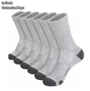 Chaussettes de sport de qualité supérieure en coton et laine, respirantes, séchage rapide, durables, unisexes, pour le football, la course à pied et les sports - Product Image 3