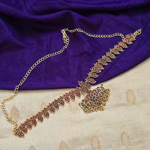 Kemp Semi Bridal Necklace Set-Rose Gold Antique Gold 24K Gold & Rhodium Plated Fine Jewelry - Product Image 4