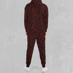 Vêtements de sport confortables pour hommes, ensemble de survêtement sublimé, look élégant et tendance, ensemble de survêtement sublimé pour hommes - Product Image 2