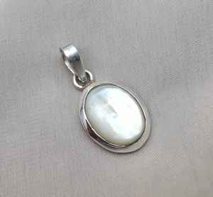 จี้มุกหรูหรา 925 เครื่องประดับเงินสเตอร์ลิงสำหรับผู้หญิงคลาสสิกมินิมอลลิสต์ของขวัญเครื่องประดับแฟชั่น - Product Image 5