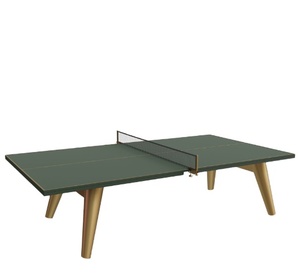 Table de tennis de table Grappa, table de ping-pong moderne avec pieds en métal, table de luxe pour usage intérieur, pour la maison ou le club - Product Image 1