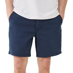 Shorts en toile décontractés pour hommes, taille mi-haute, avec logo vintage sur le devant, respirants, séchage rapide, écologiques, pour la gym et la course à pied - Product Image 1