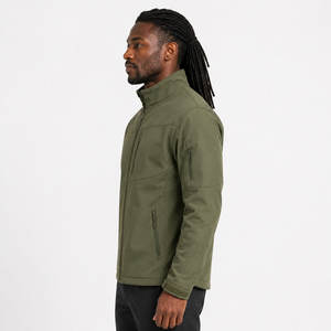 Vêtements de performance imperméables haut de gamme pour hommes, vestes softshell fiables, offres pour les voyages, la randonnée, le travail, vestes softshell pour hommes. - Product Image 5