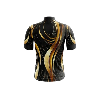 Premium Custom Full Zipper Cycling Clothing Set Polyester Elastane Blend Sublimated Club Fit <b>Road</b> Bike Jersey with 3 <b>Back</b> Pocket - Product Image 4