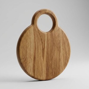 Planche à découper et plateau de service en bois, forme rectangulaire durable, épaisseur 12 mm, passe au lave-vaisselle - Product Image 3
