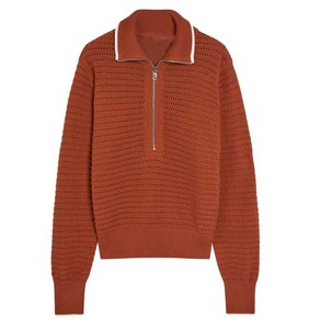 Suéter de Punto con Cierre para Mujer OEM - Jersey de Invierno de Marca Privada - Prenda de Punto Femenina de Alta Calidad, Suave y Transpirable - Product Image 6
