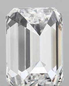Diamant de laboratoire taille émeraude 2,02 carats, couleur E, clarté VVS2, polissage excellent, CVD, certifié IGI, pierre libre pour bague de joaillerie fine - Product Image 3