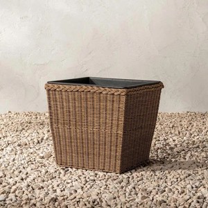 Natural Choice Square Rattan Planter <b>Basket</b> Handmade Hotel Collection Wicker <b>Plant</b> Pot Cover Decorative Planter - Product Image 2