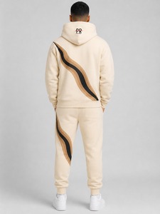 Survêtements de jogging pour hommes, qualité supérieure, 100% coton, impression personnalisée du logo, streetwear, hiver, sweat-shirt régulier, sweat-shirt en molleton - Product Image 4