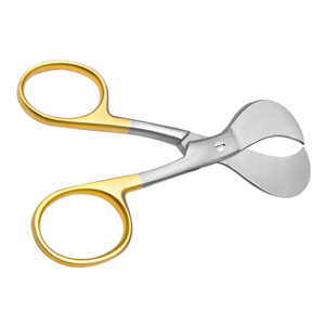 Ciseaux à cordon ombilical droits et tranchants, lame en acier métallique semi-dorée, instrument chirurgical, découpe médicale personnalisée OEM - Product Image 2